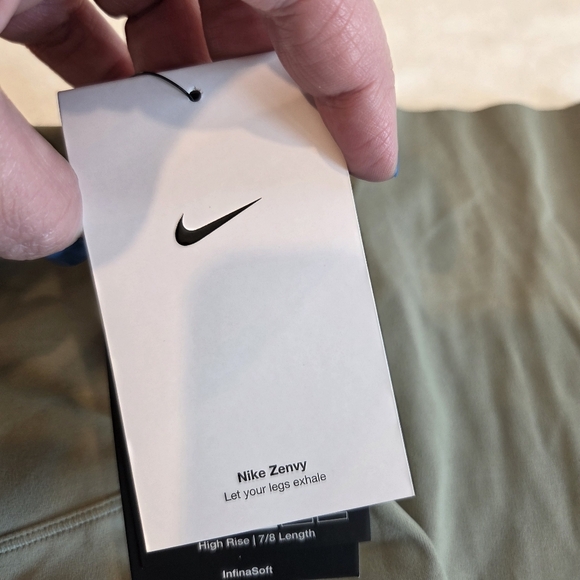 Nike Zenvy Women High-Waisted 7/8 Leggings Large New  DQ6015-320 - Picture 4 of 13